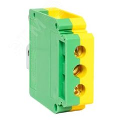 Клеммная колодка винтовая 35 UT земля EKF scr-ut-35-pe