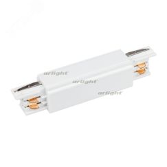 Коннектор прямой LGD-4TR-CON-LONG-WH (C) (Arlight, IP20 Пластик, 3 года) Arlight 028836