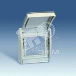 Рамка с крышкой S44A серый Simon 4400092-035