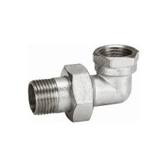 Сгон разъемный ВН 1' угловой (американка), никелированный AQUALINK 02390
