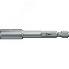 Головка торцевая 869/4 без магнита хвостовик 1/4 E 6.3 13 x 50 мм WERA WE-060408