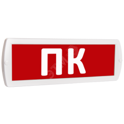 Оповещатель охранно-пожарный комбинированный Т 12-З (звуковой) ПК (красный фон) SLT Т 12-З ПК