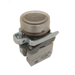 Кнопка КМЕ4210мС-черный-1но+0нз-цилиндр-IP65- КЭАЗ 284284