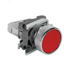Кнопка КМЕ4210мС-красный-1но+0нз-цилиндр-IP65- КЭАЗ 284285