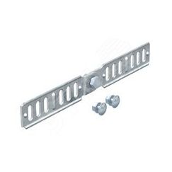 Шарнирный соединитель кабельного листового лотка 35x240 горячий цинк OBO Bettermann RGV 35 FT