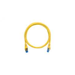Патч-корд U/UTP 4 пары Cat 6 2хRJ45/8P8C T568B 7х0205мм LSZH желтый 5м NIKOMAX/NIKOLAN NMC-PC4UE55B-050-C-YL