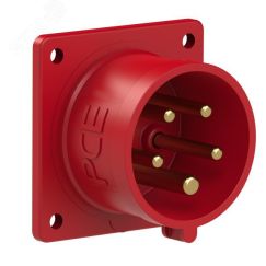 Вилка встраиваемая 16А/400V/3P+N+E/IP44 PCE 615-6