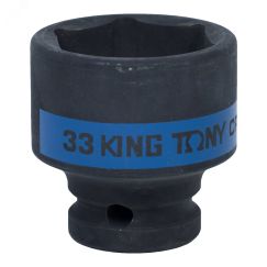 Головка торцевая ударная шестигранная 1/2', 33 мм King Tony 453533M