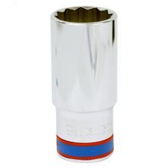 Головка торцевая глубокая двенадцатигранная 1/2', 26 мм King Tony 423026M