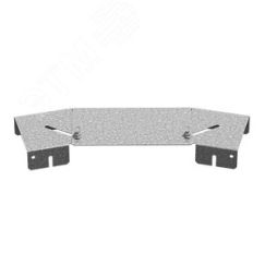 Крышка к повороту горизонтальному регулируемому к лотку 100, толщ. 1,0 мм, Сендзимир цинк OSTEC 020013