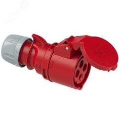 Розетка кабельная  16А/400V/3P+E/IP44 PCE 214-6