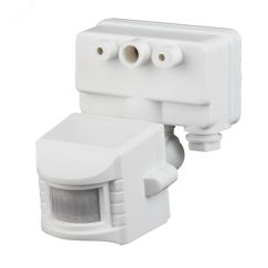 Датчик движения прожекторный 1200Вт IP-44 12м MD 02 ЭРА Б0043808