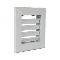 Решетка однорядная алюминиевая 1WA 150x150 VentART 4687203908188
