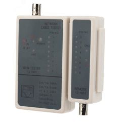 Тестер кабеля RJ-45 + BNC 5248, REXANT 12-1001