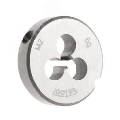 Плашка М 2,0х0,4 DINEN22568 115CrV3 6g 16х5мм (CzTool) Bucovice 210020