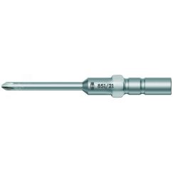 Бита 851/21 J PH сверхтвердая под азиатские винты хвостовик 4 мм HIOS PH 00 x 40 мм WERA WE-135280