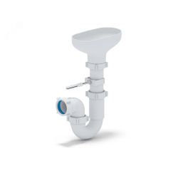 Сифон для мойки АНИ 1 1/2' x 40 прямоточный с разрывом струи АНИ пласт DR0100
