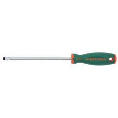 Отвертка стержневая шлицевая ANTI-SLIP GRIP, SL8.0х200 мм Jonnesway D71S8200