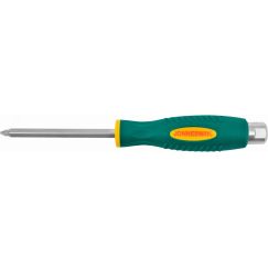 Отвертка стержневая POZIDRIV® , ударная, силовая под ключ, PZ2x101 Jonnesway D70Z2100
