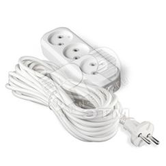 Удлинитель 3х10м У6-639М ПВС 2х0.75 Универсал 639M-10