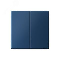 ARTGALLERY 2-клавишный выключатель, сх.5, 10АХ, механизм, аквамарин SE (Systeme) GAL001151