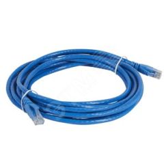 Шнур RJ-45 категория 6 неэкранированный ПВХ 5м LEGRAND 39875