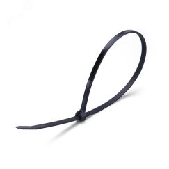 Стяжки нейлоновые КСЗ 5х250 (черн) (100шт.) КВТ 90333