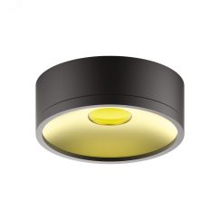 Светильник светодиодный накладной LED ДПО 12 Вт 1100 Лм 4000К IP20 d140х50 мм монт d50 мм Overhead Gauss Gauss HD040