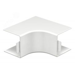 Крышка внутреннего угла кабельного канала WDK 60x60 мм (ПВХ, белый) OBO Bettermann WDK HI60060RW