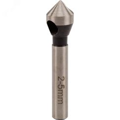 Зенковка HSS-Co 2-5х8x45мм, хвостовик 6мм Makita D-39160