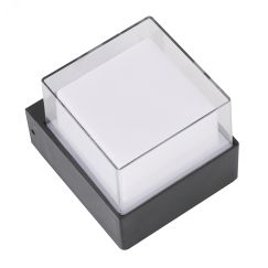 Светильник светодиодный ULU-P25A-5W/4000K IP65 BLACK  уличный. Архитектурный накладной. Белый свет (4000K). Корпус черный. TM Uniel Uniel UL-00010517