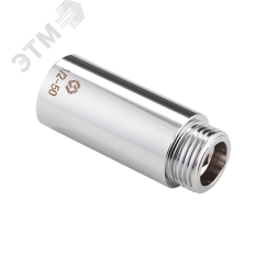Удлинитель НВ 3/4'x90 мм, хромированный MVI BF.671.05-L90
