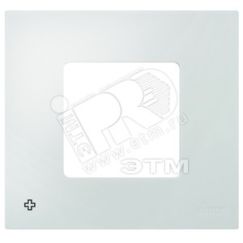 Рамка-декор на 2 поста для 2700620-03., S27Pl, антибактериальная, белый Simon 2700627-060
