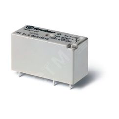Реле низкопрофильное миниатюрное электромеханическое, монтаж на печатную плату, выводы с шагом 3.5мм, 1CO 12A, Контакты AgNi+Au, катушка 60В DС, влаго FINDER 41.31.9.060.5011