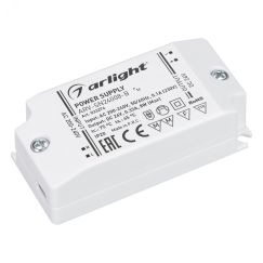 Блок питания ARV-SN24008-B (24V, 0.33A, 8W) (, IP20 Пластик, 3 года) Arlight 033274