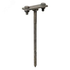 Держатель фасадный для полосы 50 мм, L=200мм HZ PROxima EKF lp-31520