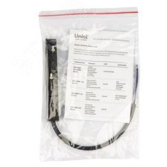 Ввод питания UBX-мм01/35 BLACK для магнитных шинопроводов,35мм. Прямой. Внутренний. черный Uniel UL-00008727