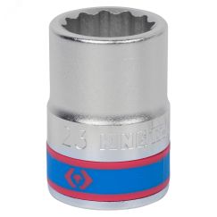 Головка торцевая стандартная двенадцатигранная 3/4', 23 мм King Tony 633023M