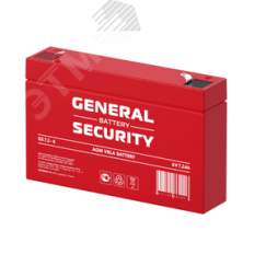 Аккумулятор GS 6В 7,2Ач General Security GS7.2-6 GENERAL SECURITY