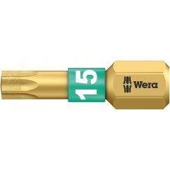 Бита биторсионная 867/1 BDC TORX алмазное покрытие хвостовик 1/4 C 6.3 TX 15 x 25 мм WERA WE-066102