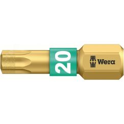 Бита биторсионная 867/1 BDC TORX алмазное покрытие хвостовик 1/4 C 6.3 TX 20 x 25 мм WERA WE-066104