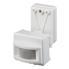 Датчик движения MD 01 прожекторный 1200Вт IP-44 12м (60/360) ЭРА Б0004265