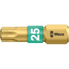Бита биторсионная 867/1 BDC TORX алмазное покрытие хвостовик 1/4 C 6.3 TX 25 x 25 мм WERA WE-066106