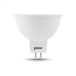 Лампа светодиодная LED 5 Вт 530 лм 4100К AC150-265В GU5.3 софит MR16 нейтральный диммируемая Black Gauss 101505205-D