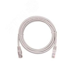 Шнур U/UTP 4 пары категория 5e 2хRJ45/8P8C T568B медный LSZH серый 1м 10шт. NETLAN EC-PC4UD55B-BC-LSZH-010-GY-10