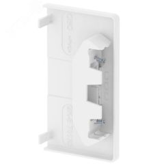 Торцевая заглушка кабельного канала Rapid 80 70x130 мм (ПВХ,белый) OBO Bettermann GK-E70130RW
