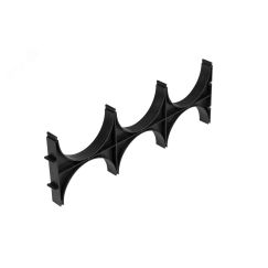 Кластер тройной двухсторонний для двустенных труб д50 (120 шт/кор) Промрукав PR08.3948