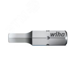 Бита шестигранная HEX 4,0TR х25мм Standard (с отверстием) 7013ZTR Wiha 25563
