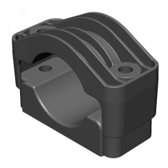 Одиночное кабельное крепление D 40-60 мм EKF scc4060