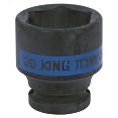 Головка торцевая ударная шестигранная 1/2', 30 мм King Tony 453530M